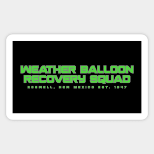 Weather Balloon Recovery Squad Sticker